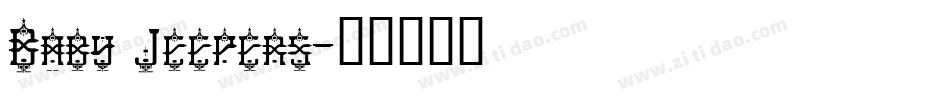 Baby Jeepers字体转换